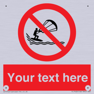 Custom No kite surfing